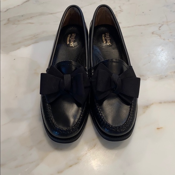 G.H. Bass & Co. Shoes - Bass Weejuns black leather Jillian loafer